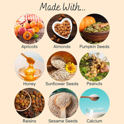 Exotic Nutrition Beneficial Blocks (20 oz.) - Healthy & Unique Supplemental Food with Nuts & Seeds for Squirrels