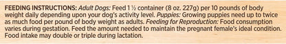 Nutrish Rachael Ray Premium Natural Wet Dog Food, Savory Lamb Stew Recipe, 8 Ounce Tub (Pack of 8)