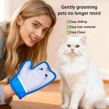 Pet Hair Removal Tool, Pet Hair Remover Glove, Dog Hair Remover, for Cats and Dogs,Cute,Washable Reusable,Cute Pet Hair Removal Tool for Furniture, Clothes, Couches, Bed, Carpet