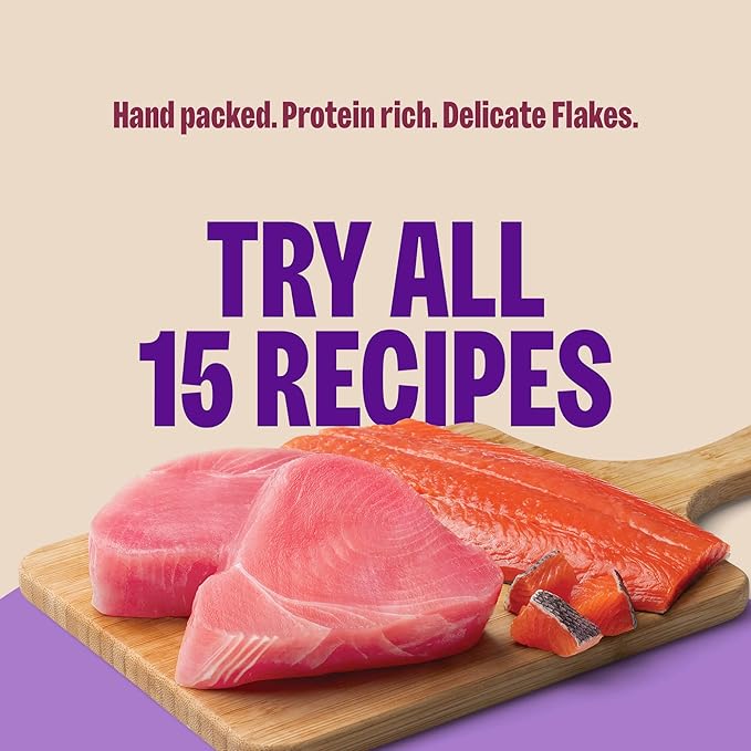 Wellness CORE Signature Selects Flaked Adult Wet Cat Food, Natural, Protein-Rich, Grain Free, 2.8 Ounce, 12 Pack (Skipjack Tuna & Wild Salmon)