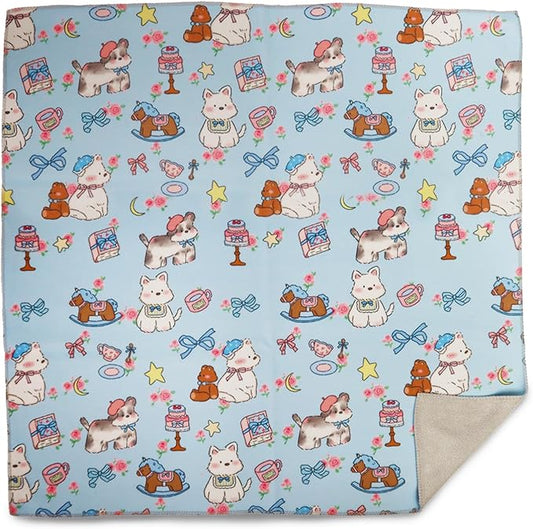 Cat Wrap for Cutting Nails Large Size 35.5in Self-Adhesive Cat Grooming Wrap Cat Nail Clipper Hammock Soft Cat Restraint Bag for Nail Clipping Cat Grooming Supplies(Under 22lbs)