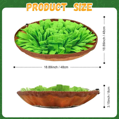 Snuffle Mat for Dogs Cats, Interactive Pet Non Slip Sniff Mat for Slow Eating Cognitive Puzzle Feeder for Enrichment Mental Stimulation Toys Keeping Boredom Away