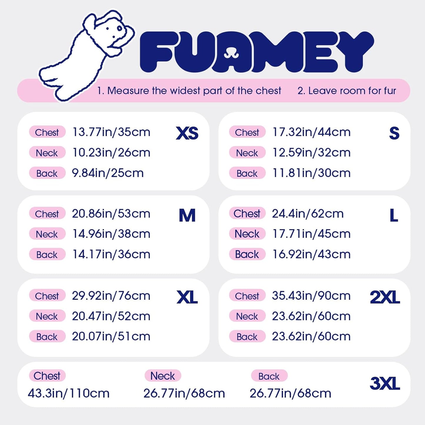 FUAMEY Dog Coat for Large Dogs,Waterproof Dog Winter Jacket with Harness Built in Puppy Cold Weather Coats Reflective Pet Vest with Zipper Warm Fleece Dogs Snowsuit Windproof Pink XXXL