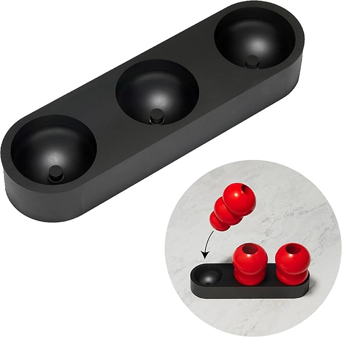 Kong Freezer Holder with Built in Plugs Kong Stand Dog Enrichment (XXL (Holds 3))