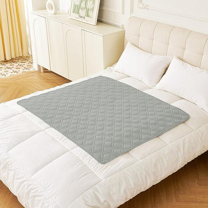 hyha Waterproof Dog Bed Blanket, Soft Pet Blankets, Waterproof Couch Cover for Dogs, Reversible Sofa Covers Washable for Furniture (40x50 Inch, Grey/Light Grey)