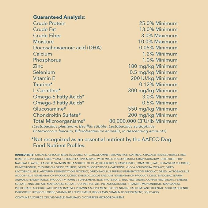 Amazon Brand – Wag Large Breed Dry Dog Food, Chicken and Brown Rice, 30 lb Bag