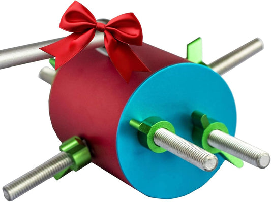 Barrel Bird Foraging Toy | Interactive Treat Dispenser | Promotes Natural Foraging Behavior | Bird Cage Accessories for Medium to Extra Large Birds | Colorful Toys for Parrots, Cockatiel, Cockatoos