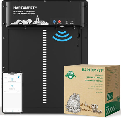 Premium Dried BSF Larvae for Chickens - 1LB High Calcium Supplement, Molting and Laying Support, Non-GMO & High-Protein Treats, Food for Wild Birds, Ducks, Repitle | Top Grade BSF