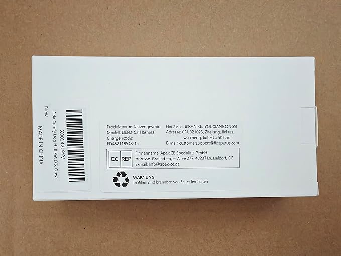 Fida Comfy Dog Harness with Leash, Cat Vest Harness Escape Proof, Breathable Lightweight Soft Mesh, Adjustable Reflective Step-in Harness for Puppy Toy Breeds & Extra-Small Pet (XXS, Black)