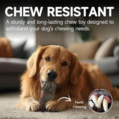 Interactive Dog Toys for Aggressive Chewers - Frozen Treat Toys, Dog Puzzle Toys with Frozen Mold - Best Durable Enrichment Toys to Keep Dogs Busy, Safe Chew Toys for Large/Medium Breeds