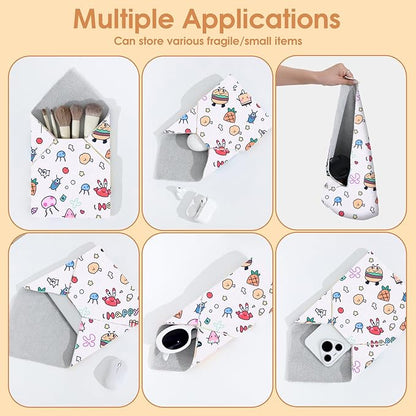 Cat Grooming Wrap for Cutting Nails, 27.5 * 27.5in Self-Adherent Cat Scratching Blanket for Nail Clipping Ear Cleaning Teeth Brushing Cats Anti-Scratch/Escape Swaddle Restraint Bag (White)