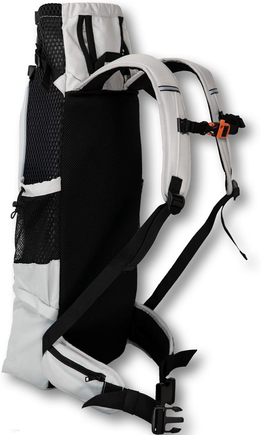 K9 Sport Sack Knavigate - X-Large, Lunar Rock - Ideal for Dogs with 23-25” Back Length - Adjustable, Backpack-Style Carrier with Internal Frame & Padded Hip Belt