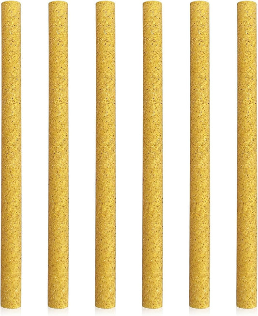 S&X Small Bird Perch Covers, Sand Perch Covers Sandpaper for Budgies, Canaries, Parakeets, Lovebirds and Other Small Birds, 6-Pack