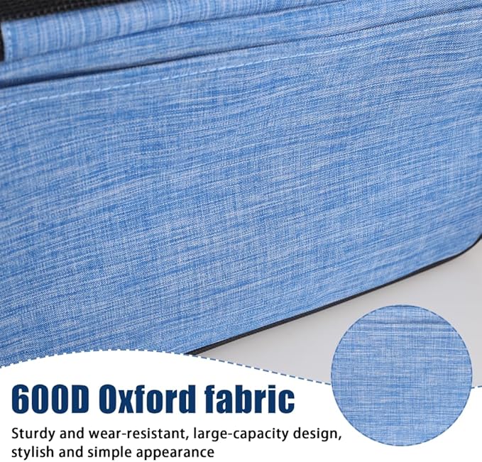 DONGKER Guinea Pig Travel Carrier Bag,Foldable Hamster Outgoing Shoulder Bag with Detachable Adjustable Shoulder Strap for Hamster Ferret Squirrel Chinchilla Rabbit