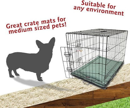 36" Villa Azure Blue Crate Dog Bed Mat By Majestic Pet Products