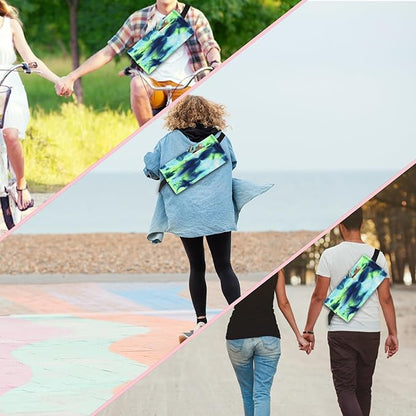 Esmorah Bearded Dragon Carrier and Leash Harness with Wings, Small Animal Sling Carrier and Reptile Carrier, Lizard Adjustable Harness and Sling Bag for Outdoor Travel Walking Rest