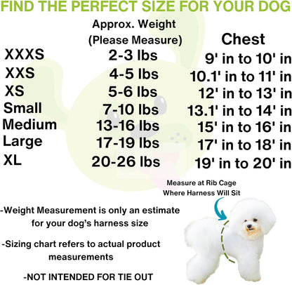 EcoBark Cheetah Dog Harness - Luxury Mesh Step in Dog Harnesses - Safe & Secure Wrap Around Halter Harness