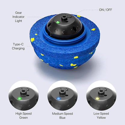 Interactive Dog Toys Balls Moving - Smart Automatic Bouncing Interactive Dog Ball, Durable Pet-Safe E-TPU Material, IPX7 Waterproof, Anti Boredom Dog Toys to Keep Them Busy for Large and Small Dogs