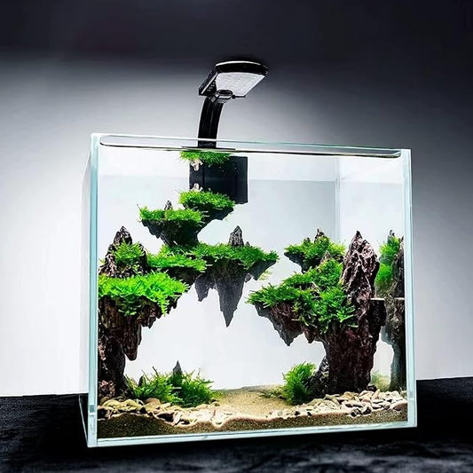 Fish Tank Decor Rocks.Aquarium Decoration Model.Easy and Quick Solution for Aquascaping.(Elf Island)