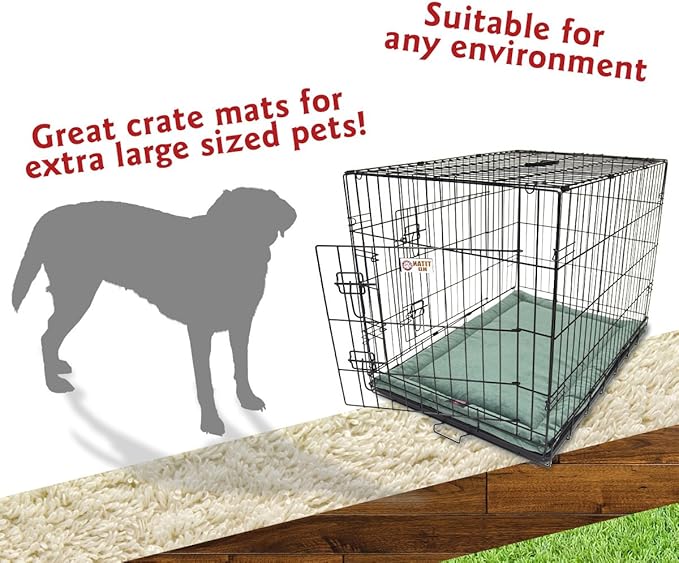 48" Villa Azure Blue Crate Dog Bed Mat By Majestic Pet Products