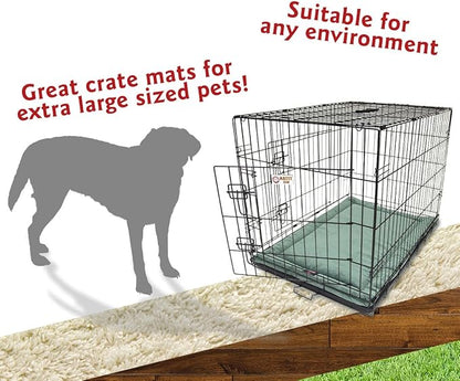 48" Villa Azure Blue Crate Dog Bed Mat By Majestic Pet Products