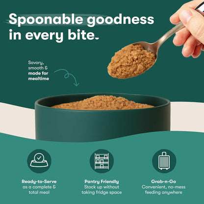 Jinx Premium Wet Dog Food Cans, Variety Pack - Salmon & Chicken Pate - Grain-Free Canned Dog Food Pate & Topper with Real Ingredients & No Fillers - All Life Stages, Breeds & Sizes - 12-Pack, 13 Oz