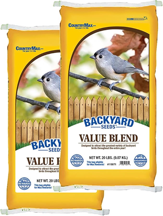 Backyard Seeds Value Blend Economy Mix Wild Bird Seed (40 Pounds)