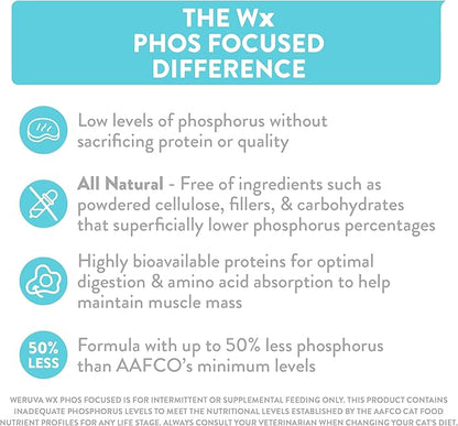 Weruva Wx Phos Focused, Chicken Formulas Variety Pack, 3oz Can (Pack of 12)