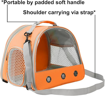 Guinea Pig Carrier,Guinea Pig Carrier for 2,Reptile Travel Carrier for Lizards Sugar Glider Hedgehog Rat Parrot Birds