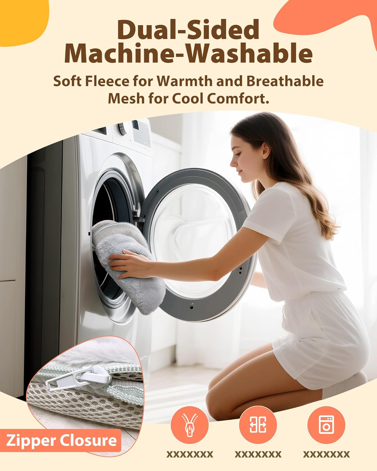 L&W BROS. Cat Desk Bed – Adjustable Desk Cat Hammock with 360° Rotating Arm, Dual-Sided Washable Cover, 35LB Capacity, 17"x14", Metal Frame