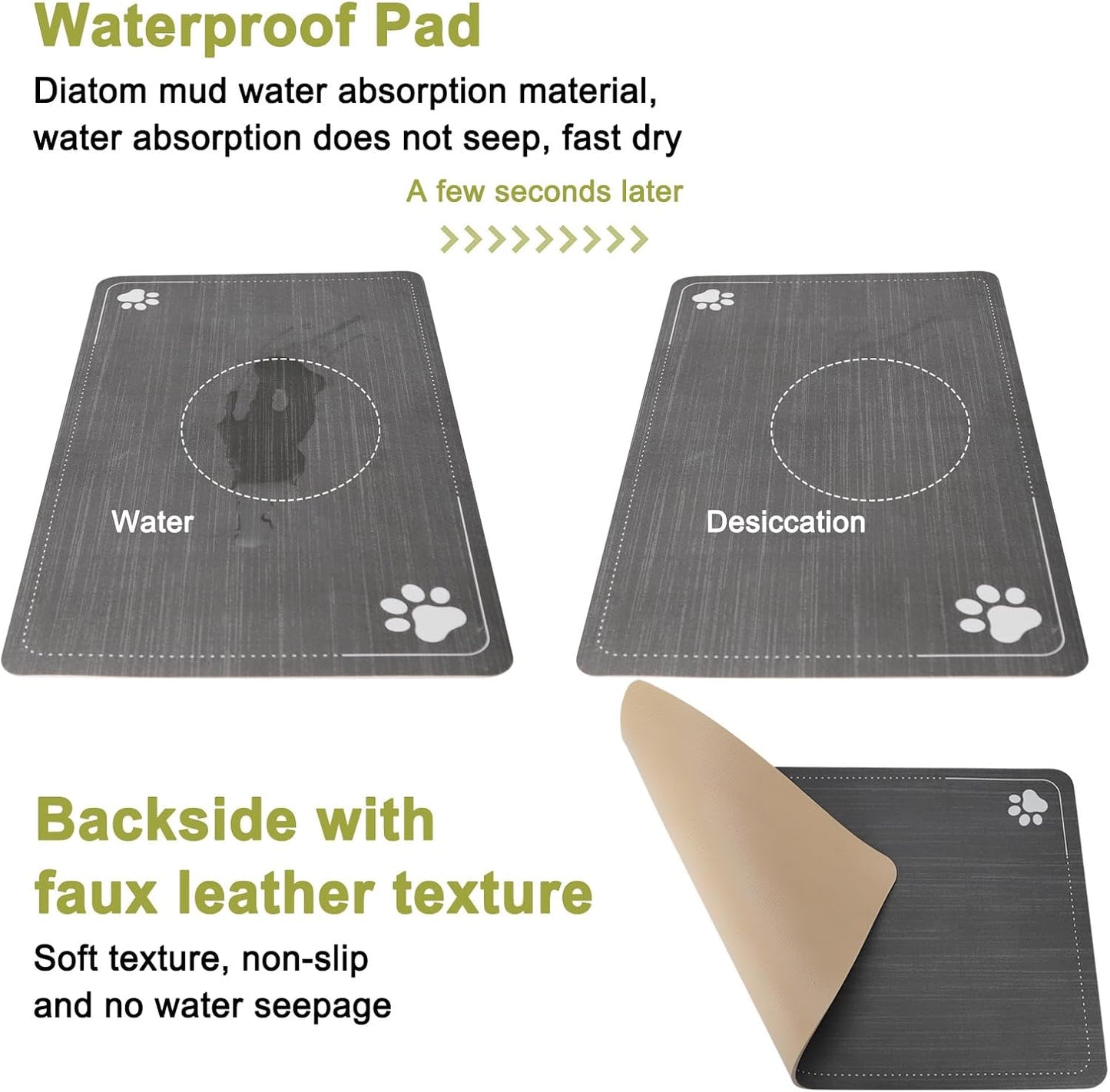 RIZZARI Dog Water Dispenser Bowl: 9L Large Black Automatic Stainless Steel Pet Feeder - for Dogs Good for Joint Health - Garden Garage