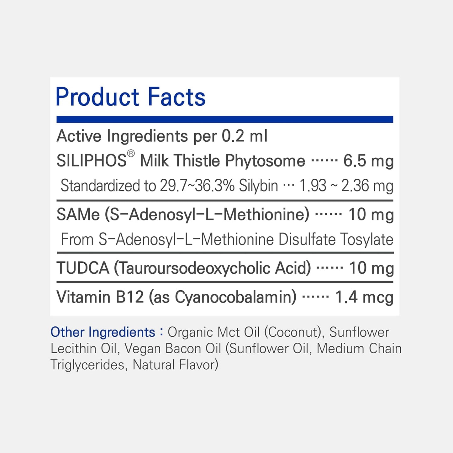 Liver Alive Metabolism System Health for Dogs and Cats - Function, Fatty, Detox, Chronic Hepatitis with SILIPHOS®, TUDCA, Same Vegan Bacon Flavor (60ml)