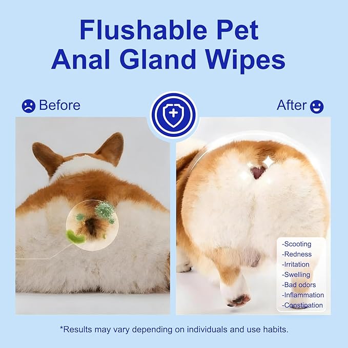 MIOSSZI 480 PCS Dog Cleaning Wipes for Paws and Butt Dog Wipes Cleaning Deodorizing Pet Wipes for Dogs & Cats for Dogs Grooming Wipes Extra Thick Puppy Wipes