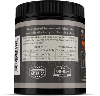 Free Range Joint Health Enhancer Supplement Powder for Dogs by Alpha Dog Nutrition - Premium Dog Arthritis Vitamins to Care for Joints - Contains Glucosamine, Chondroitin, MSM, Vitamin E, & More