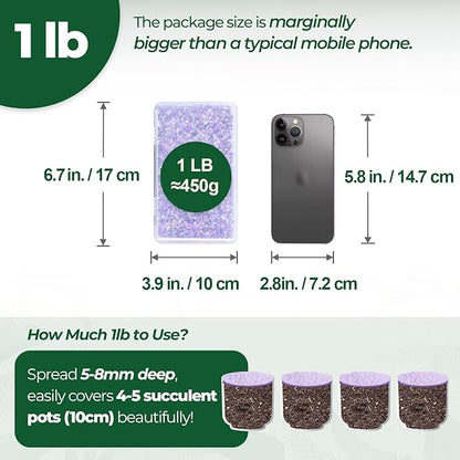 T4U Tumbled Chips Stones Crushed Crystal Quartz 1 LB, Irregular Shaped Gravels Pebbles Healing Stones, DIY Smoothed Rock for Potted Plant,Resin Art,Vase Fillers Aquarium Gravel Rocks (Amethyst)