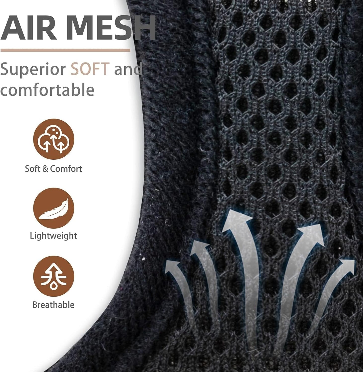 PUPTECK Adjustable Dog Harness Collar and Leash Set Step in No Pull Pet Harness for Small Medium Dogs Puppy and Cats Outdoor Walking Running, Soft Mesh Reflective Vest Harnesses, Solid Black XXS