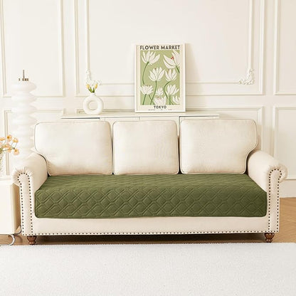 hyha Waterproof Dog Bed Blanket, Soft Pet Blankets, Waterproof Couch Cover for Dogs, Reversible Sofa Covers Washable for Furniture (30x70 Inch, Green/Navy Blue)