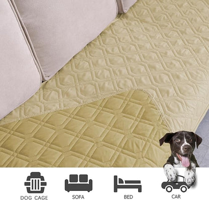 Ameritex Waterproof Dog Bed Cover Pet Blanket for Furniture Bed Couch Sofa Reversible