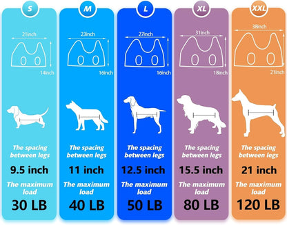 Pet Grooming Hammock with Nail Clippers/Nail Trimmers/Grooming Scissors, Dog Grooming Harness for Nail Trimming, Pet Grooming Sling Helper