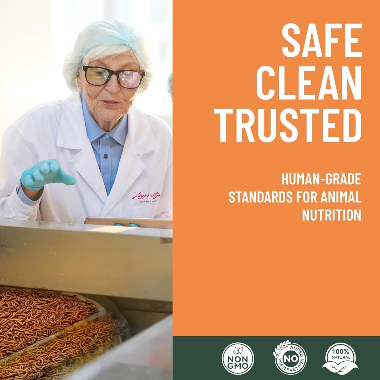 30LB Non-GMO Dried Black Soldier Fly Larvae for Chicken – 85X More Calcium Grubs Than Mealworms for Strong Eggshells & Healthy Growth - High Protein for Chickens, Birds, Ducks, Geese & Pets