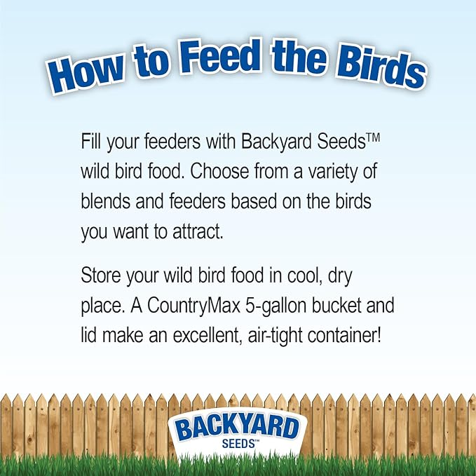 Backyard Seeds Value Blend Economy Mix Wild Bird Seed (40 Pounds)