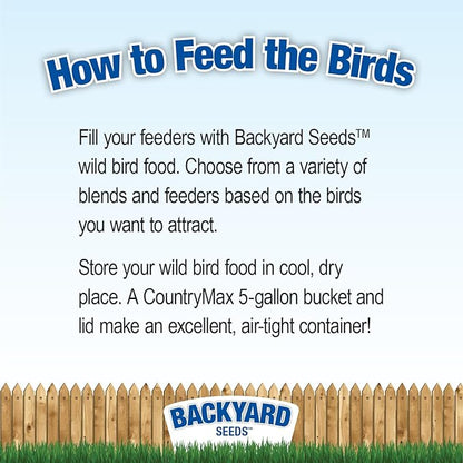 Backyard Seeds Value Blend Economy Mix Wild Bird Seed (40 Pounds)