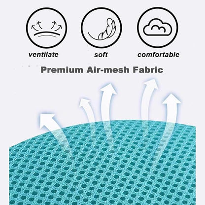 SOLMOONY Small Dog Harness,Soft Mesh Puppy Harness and Leash Set,No Escape Cat Harnesses for Training Walking,Reflective Adjustable Puppy Vest for Small Medium Dogs, Cats (Turquoise, L)