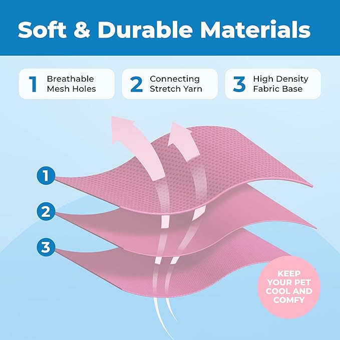 Voyager Escape Proof Cat Harness and Leash Set with Reflective Stitching, Neoprene Handle 5ft - Supports Small, Medium and Large Cats, Kittens for Walking by Best Pet Supplies - Pink, XXS