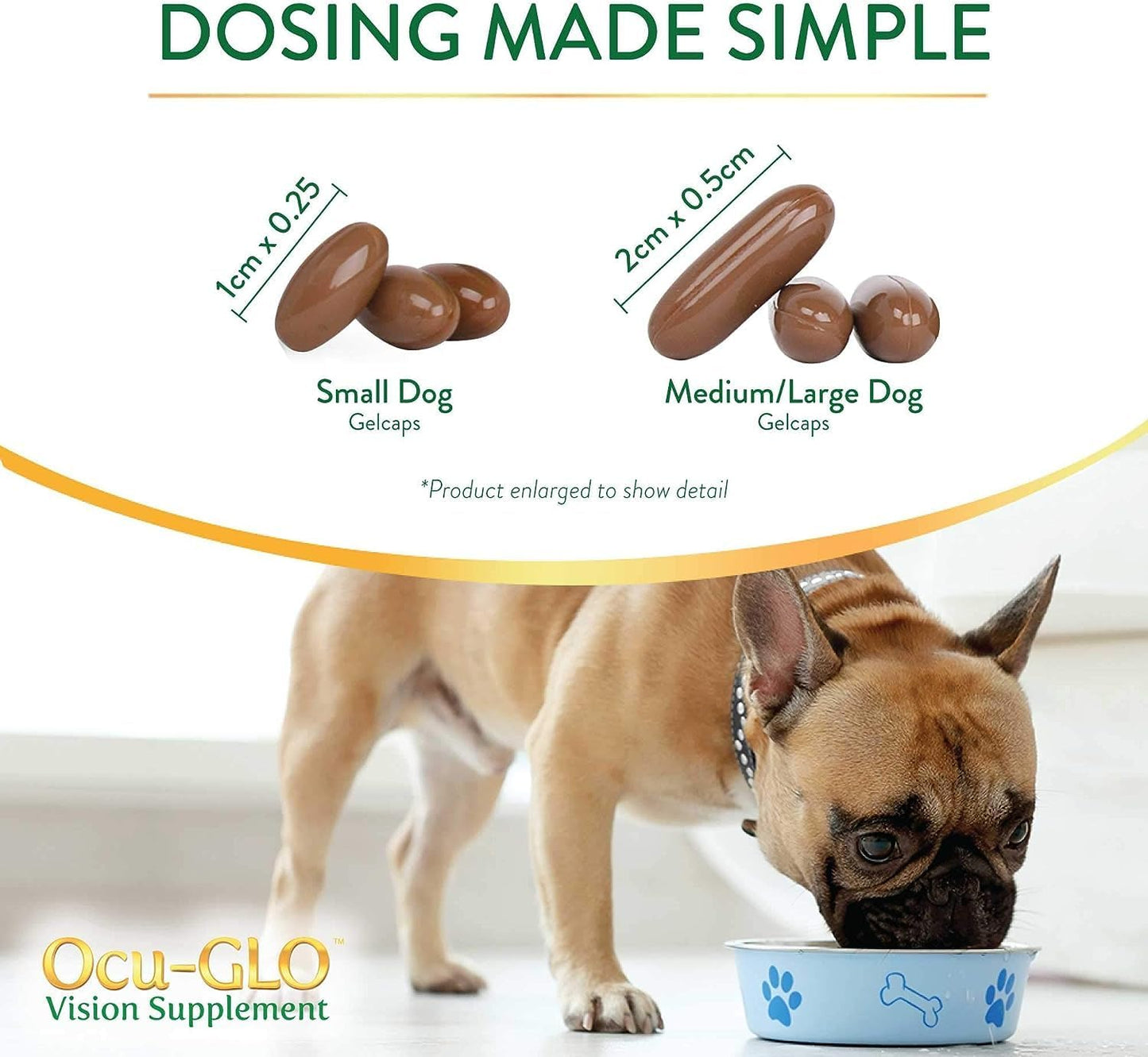 Ocu-GLO for Medium to Large Dogs, 11+ lb, 90 Count