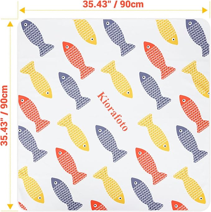 Kiorafoto 35.4" Extra Large Cat Wrap for Cutting Nails，Self-Stick Cat Grooming Wrap for Adult Cat & Small Dog, Anti-Scratch Cat Restraint Calming Wrap for Medicine, Cat Swaddle Wrap Grooming Supplies