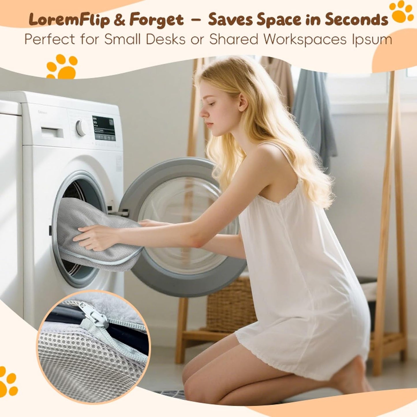 L&W BROS.Cat Desk Bed – Supports Up to 50 lbs, Removable Machine-Washable Plush Cover, Comfortable Cat Perch for Indoor, Space-Saving Foldable Design Cat Bed for Gaming Desks, Home Office