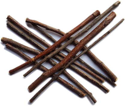 sharllen 100g (3.5oz) Apple Sticks Pet Snacks Chew Toys for Guinea Pigs Chinchilla Squirrel Rabbits Hamster