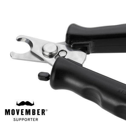 Tweezerman Small Nail Clippers for Dogs & Cats, Manual Professional Dog & Cat Nail Trimmer with Ergonomic Handle