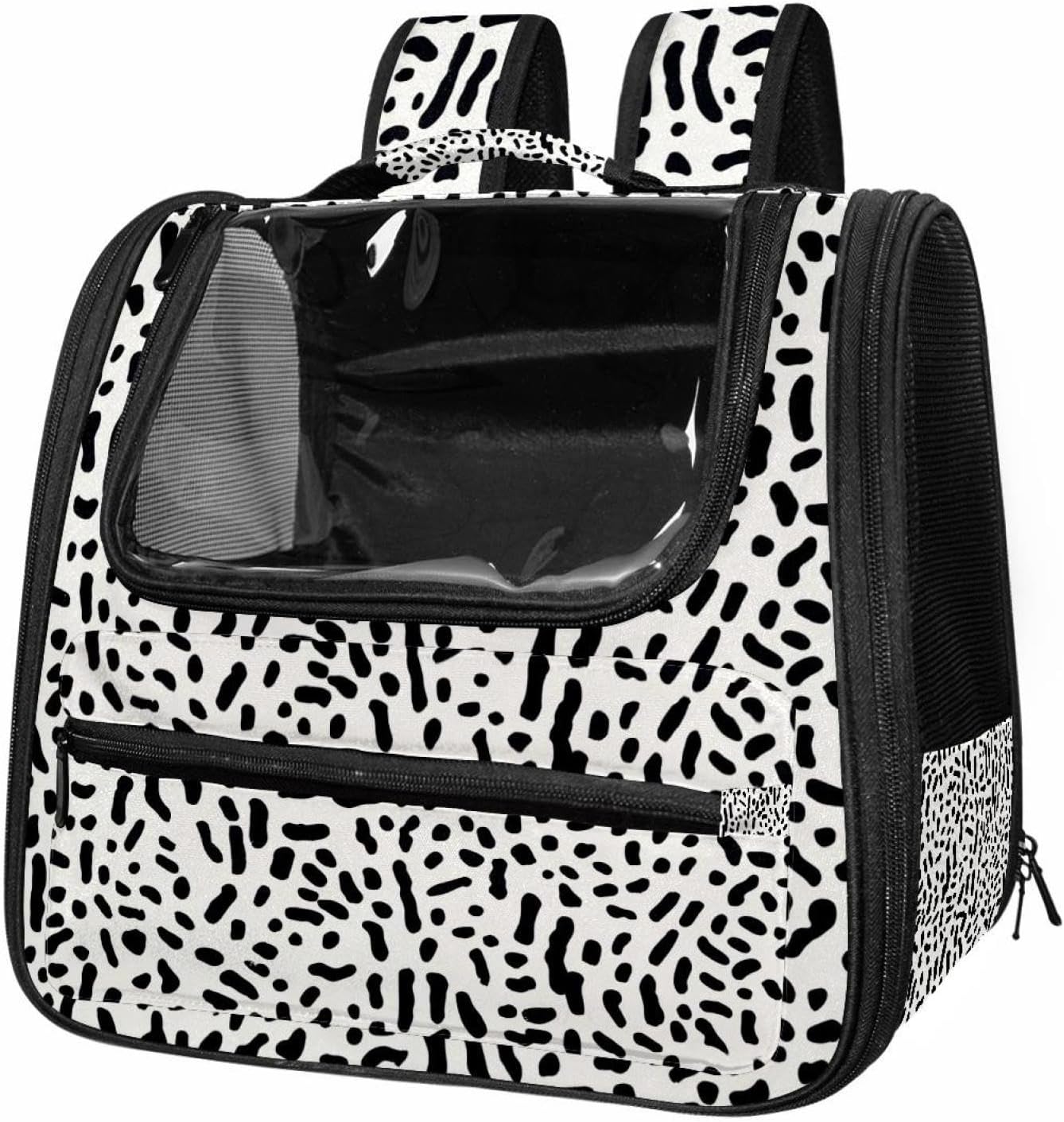Leopard Skin (2) Dog Cat Carrier Soft-Sided Pet Bag for Small Medium Cats Puppies Airline Approved Cat Travel Carrier